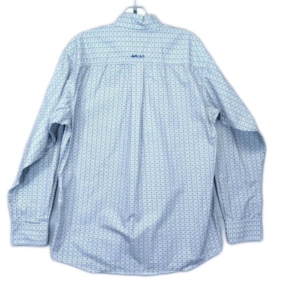 Ariat Shirt Women's Size S/P Geometric Western Long Sleeve Button Down - Picture 3 of 10